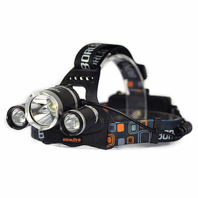 LED Headlamp - Boruit RJ-3000 4 Mode - 3000 Lumens