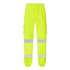 Supertouch Hi-Vis Yellow Jogging Bottoms - S