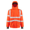 Leo Dartmoor 15K Waterproof Breathable Rail Hi-Vis Orange Bomber Jacket