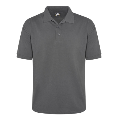 Orn Raven Short Sleeve Polo Shirt - Graphite Grey / 2XL