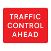 Jazz Sign Plate - Traffic Control Ahead - 1050 x 750 x 2mm