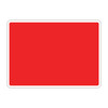 Jazz Sign Plate 300mm Centres - Blank Red - 1050 x 750mm