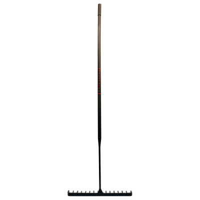 Rake Tarmac Round Tooth METAL Handle (AS311)