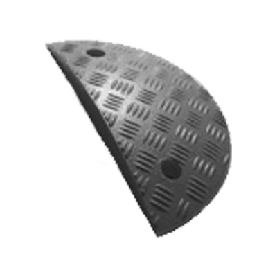 Melba Swintex Black Speed Ramp End - 75 x 235mm