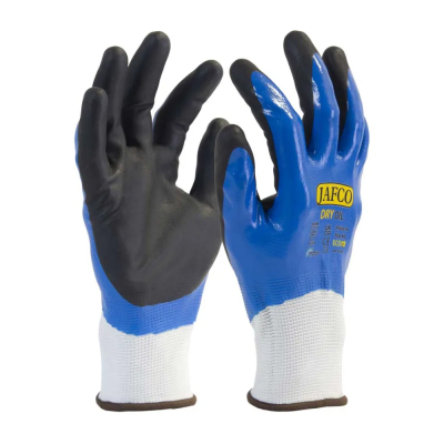 Jafco Eco JFG605 Dry Oil Nitrile Micro Foam Recycled Safety Gloves - Small / Size 7
