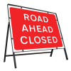 Jazz Sign Complete Clipped - Road Ahead Closed - 1050 x 750mm