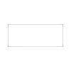 Jazz Supplement Plate 300mm Centres - Blank White - 860 x 360mm