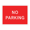 Jazz Sign Plate - No Parking - 600 x 450 x 2mm