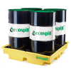 Spill Pallet 4 Drum c/w Grate (P3201312) Fork Loops