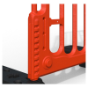 Q-Fence Non-Reflective Panel - Orange - 2 Metres