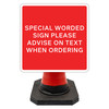 Hangman Square Sign Plate - Special - 600mm