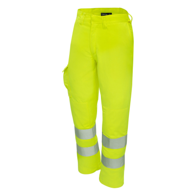 ProGARM 7418 FR AS Arc Hi-Vis Yellow Trousers - Short Leg / 36"
