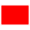 Jazz Sign Plate 300mm Centres - Special White on Red - 1050 x 750mm