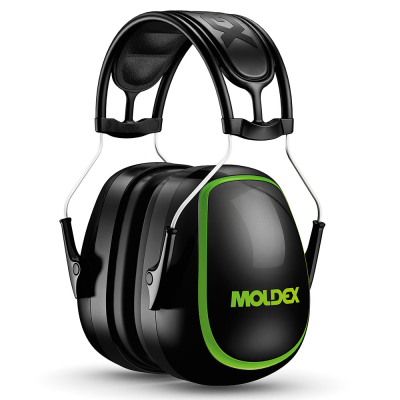 Moldex M6 Ear Defenders Black / Green - 35dB SNR