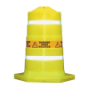Danger High Voltage Traffic Bollard - 1.17 Metres