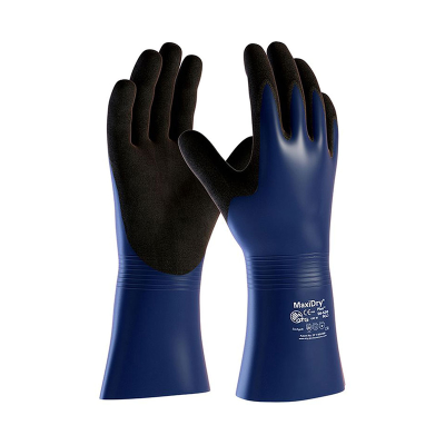 ATG MaxiDry Plus 56-530 Safety Gauntlets - Cut Level A