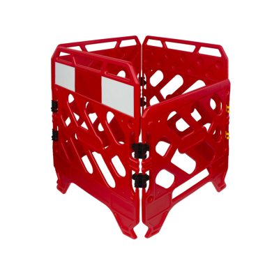 FT Barrier 4-Gates & Accessibility Panel - Red - 750mm x 1 Metre
