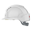 JSP EVOLite Vented Slip Ratchet Safety Helmet - White