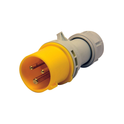 3-Pin Plug 16amp 110/130v E