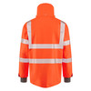 Leo Dartmoor 15K Waterproof Breathable Rail Hi-Vis Orange Bomber Jacket