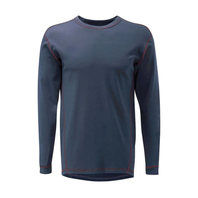 Q-Flame FR AS Arc Long Sleeve Navy Thermal Vest - S