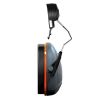 JSP Sonis C Compact Low Profile Helmet Mounted Ear Defenders Dark Grey / Orange - 31dB SNR