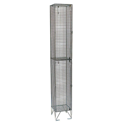 Mesh Locker - 1980 x 305 x 305mm - 2 Door