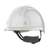 JSP EVOLite Vented Wheel Ratchet Safety Helmet - White