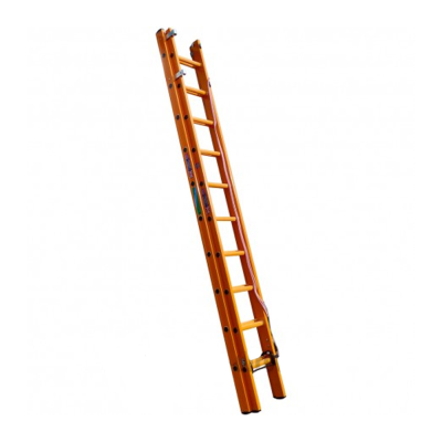 Euroglas Dual Section Extension Ladder - 10 Rungs - 5.49 Metres