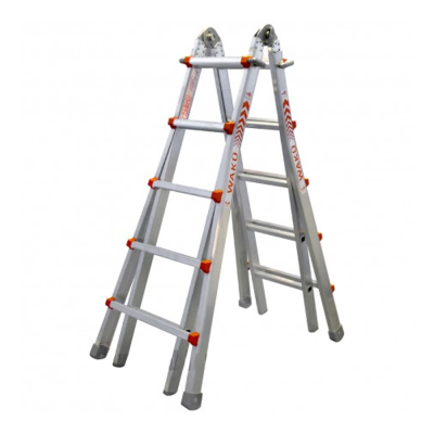 Waku Multi-Function Telescopic Ladder - 5 Rungs - 5.30 Metres