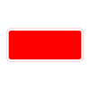 Jazz Sign Plate 300mm Centres - Special White on Red - 1050 x 450mm