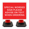 Hangman Sign Plate - Special - 1050 x 750mm