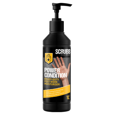 Scrubb Power Condition Heavy Duty Post Work Moisturiser - 1 Litre