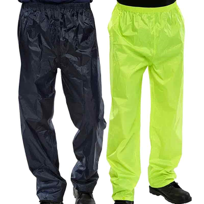 Stormbreak Lightweight Nylon Rain Overtrousers - Navy / S
