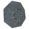 Hangman Circle Sign Plate - Keep Left - 750mm