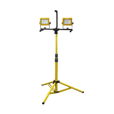 Flood Light LED (Twin Head ) c/w Tripod 110v - FPPSLT70VL