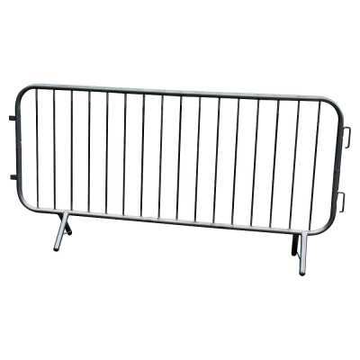 2.3m Galv Pedestrian Barrier c/w FIXED Feet