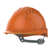 JSP EVO3 Vented Slip Ratchet Safety Helmet - Orange
