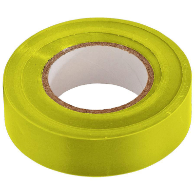PVC Insulation Tape Yellow - 19mm x 33 Metres