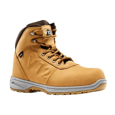 V12 Lynx IGS V2120 Hiker Safety Boots - Honey / Size 11