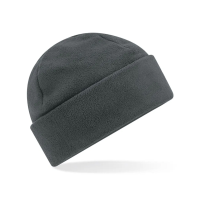 Beechfield Recycled Fleece Cuffed Beanie - Steel Grey