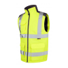 Leo Torrington Hi-Vis Yellow Bodywarmer (MOQ 5)