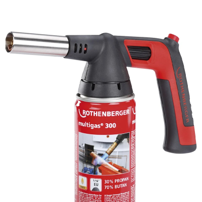  Gas Torch c/w Gas - Rothenberger Rofire