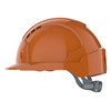 JSP EVOLite Vented Slip Ratchet Safety Helmet - Orange