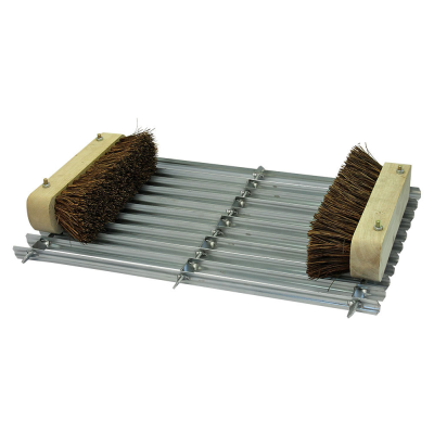 Boot Scraper with Side Brushes