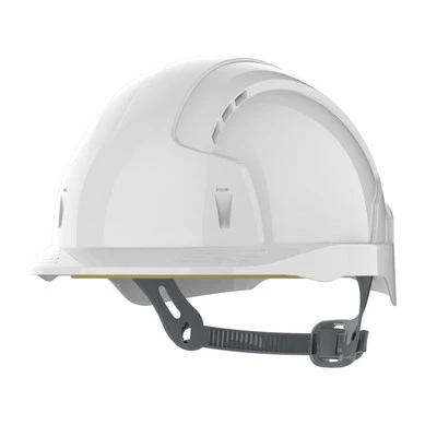 JSP EVOLite Vented Slip Ratchet Safety Helmet - White