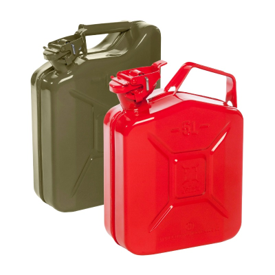 Green Metal Fuel Can - 5 Litre