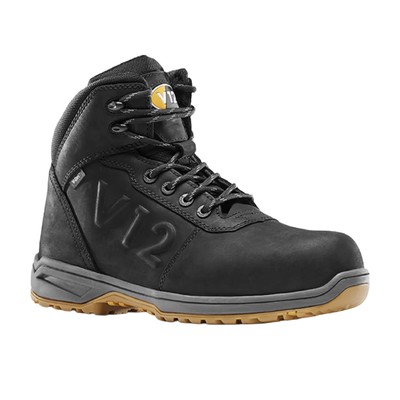 V12 Lynx IGS V2140 Hiker Safety Boots - Black / Size 9