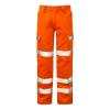 Pulsar PR336 Rail Hi-Vis Orange Combat Trousers - Short Leg / 28"