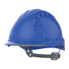 JSP EVO3 Vented Slip Ratchet Safety Helmet - Blue